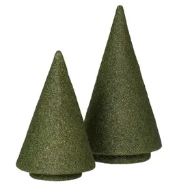 Kerstboom olijf (set of 2)