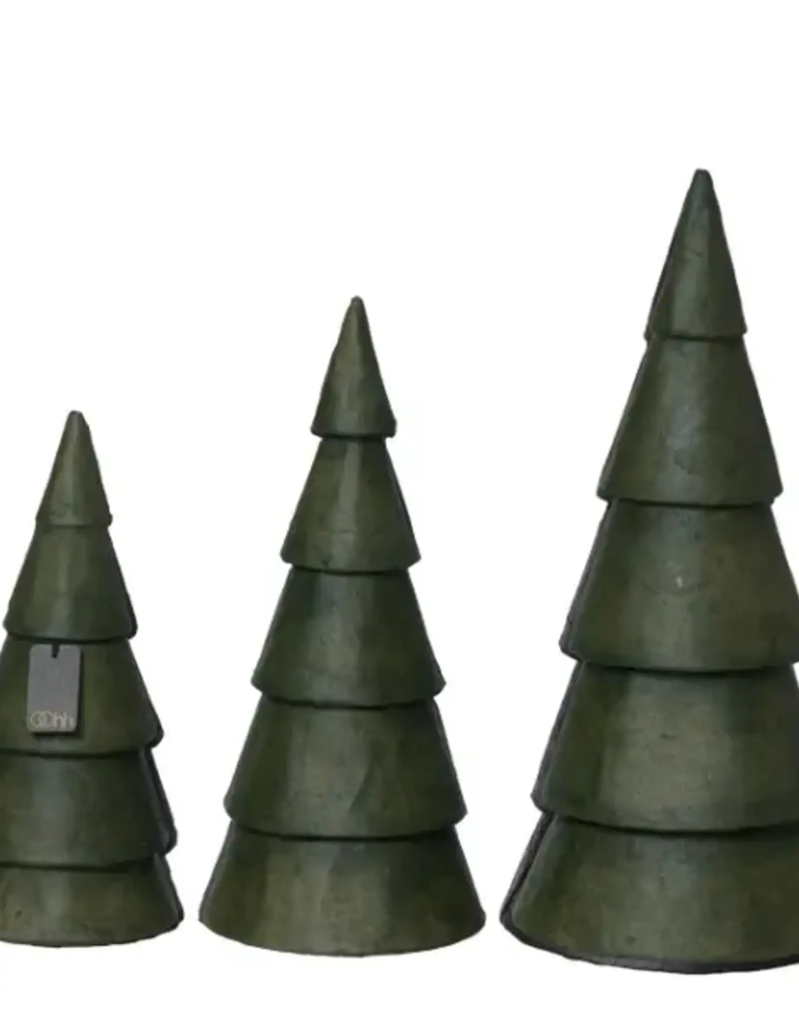 OOhh collection Kerstboom pulp olijf (set of 3) large