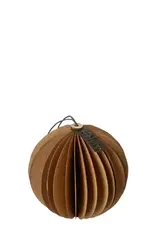 Kerstbal - papier naturel