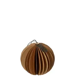 Kerstbal - papier naturel