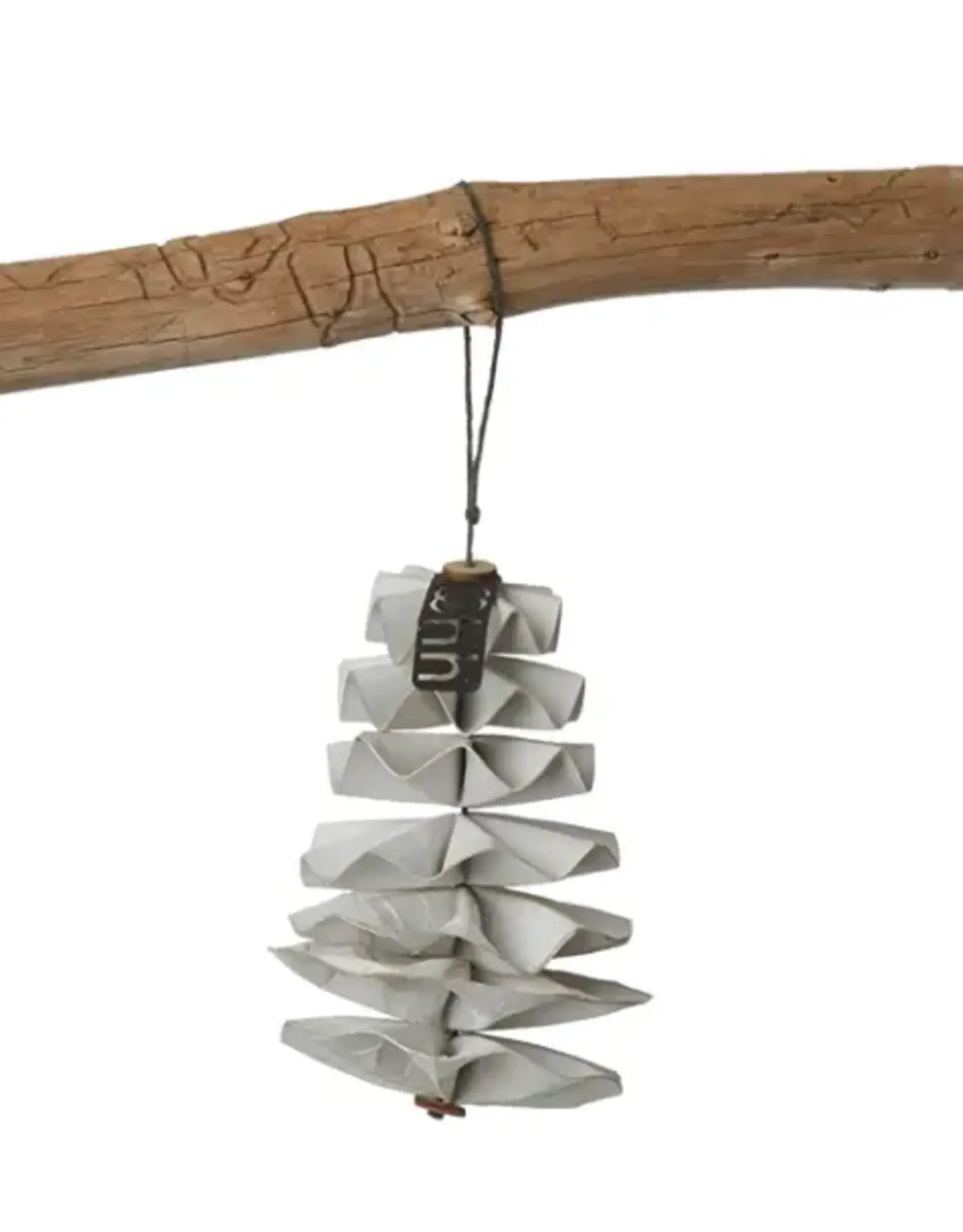 OOhh collection Denneappel papier - wit