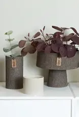 OOhh collection Schaal met voetstuk - caffee