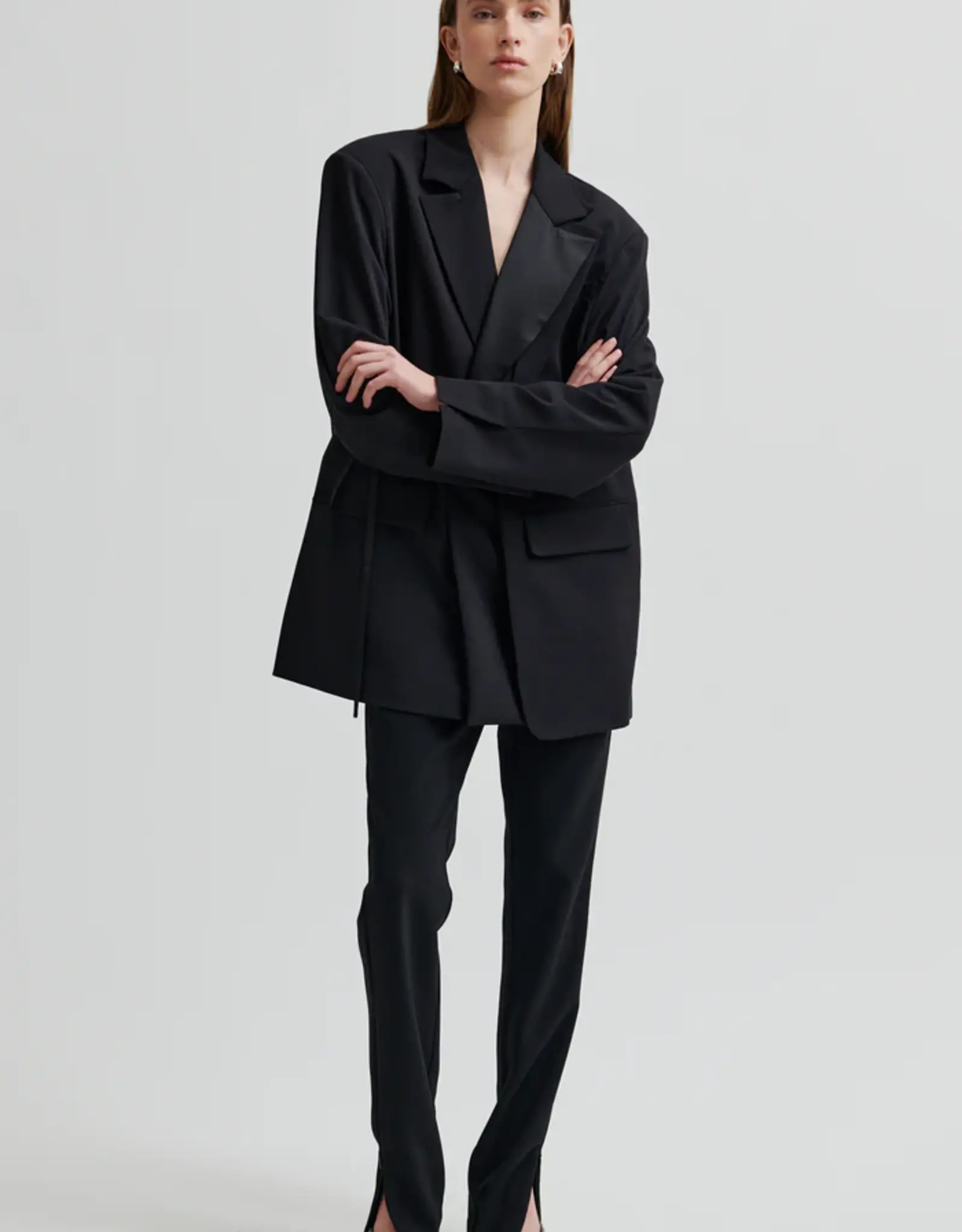 Second female Blazer - Drink zwart