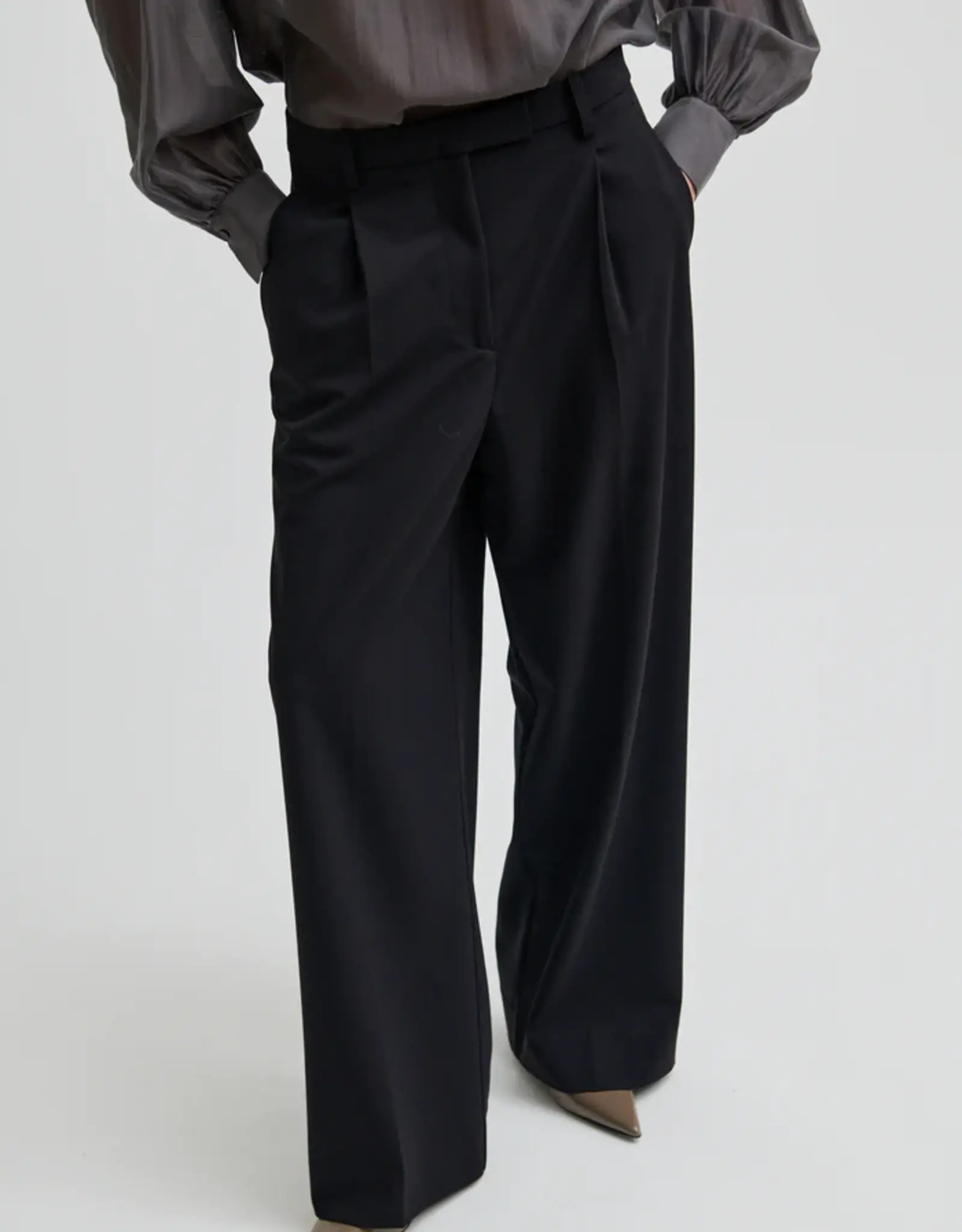 Second female Broek - Drink zwart