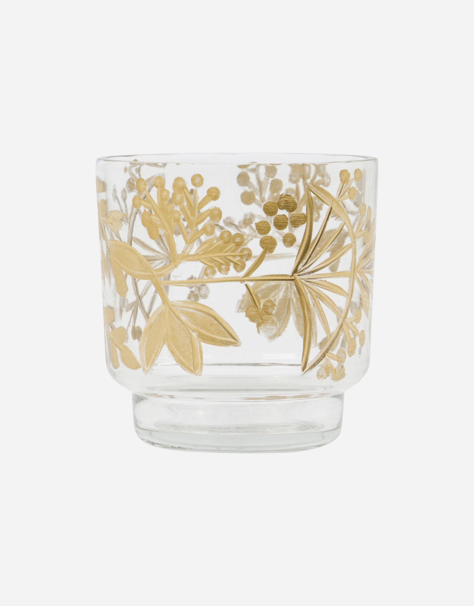 House Doctor Theelicht - Clear gold M