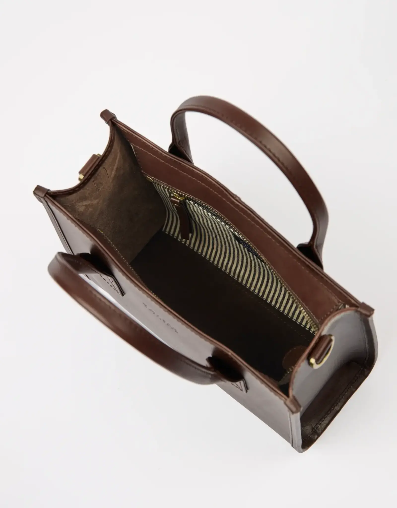 O My Bag Jackie - Midi bag + leather strap - chocolate