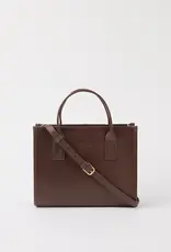 O My Bag Jackie - Midi bag + leather strap - chocolate