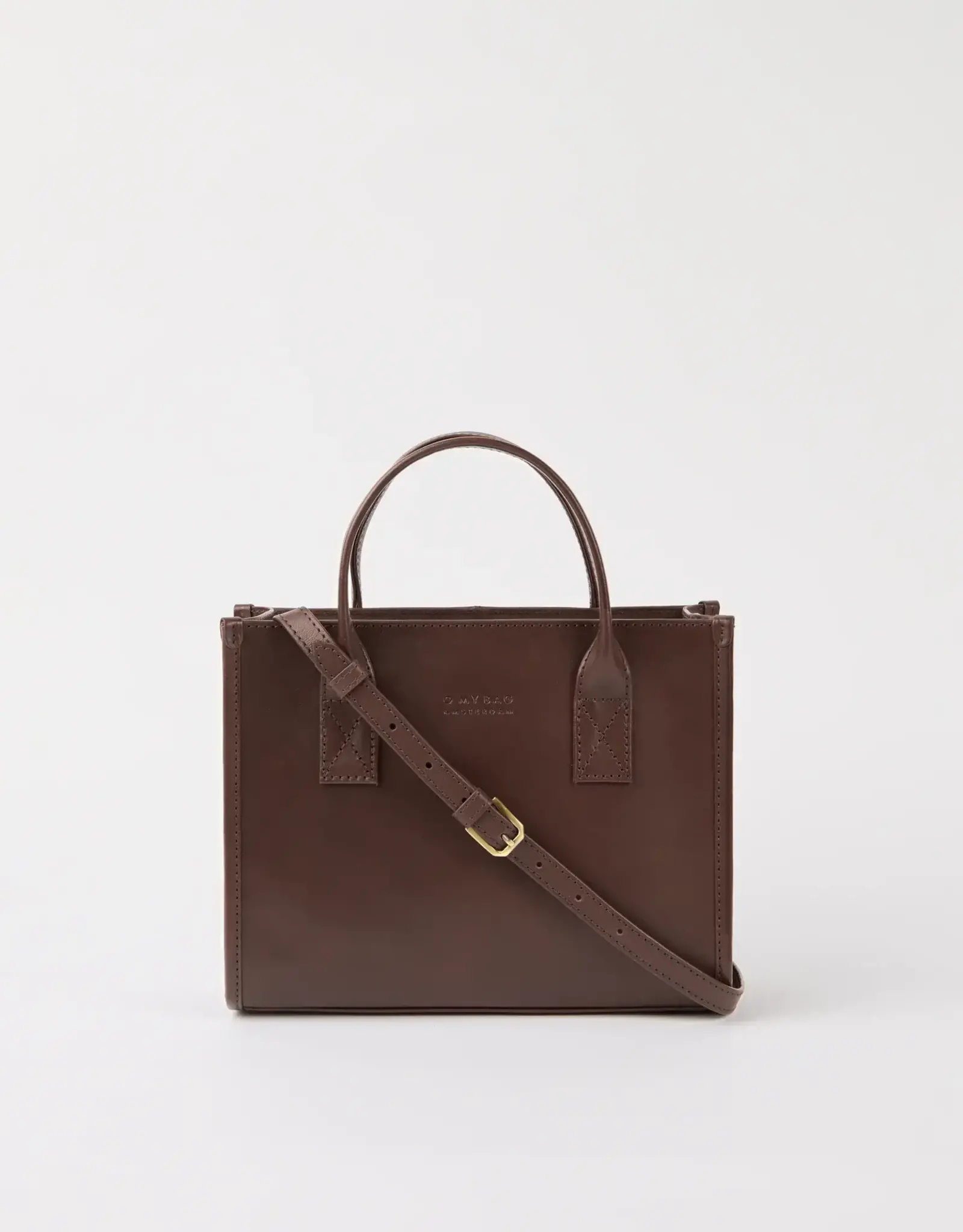O My Bag Jackie - Midi bag + leather strap - chocolate