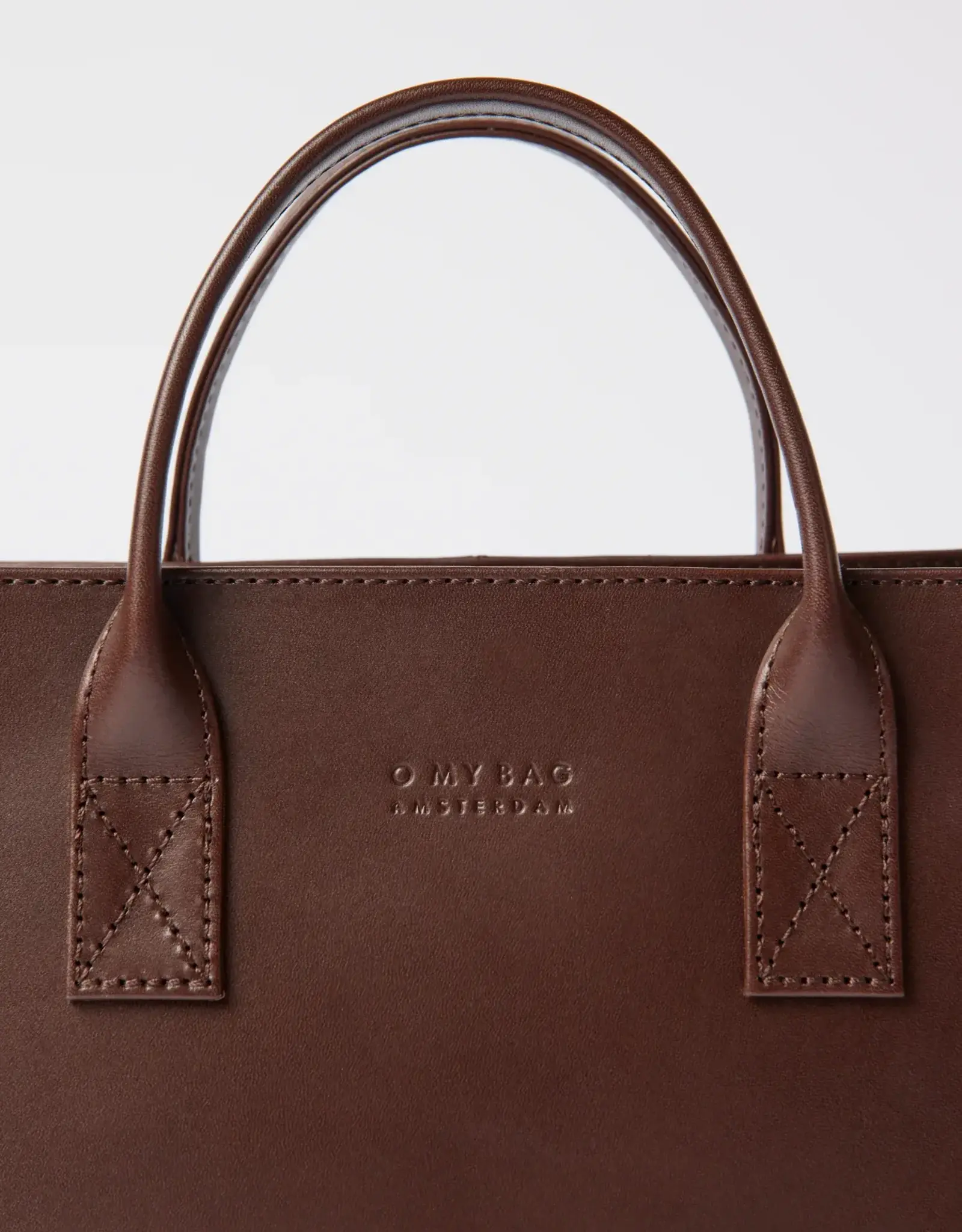 O My Bag Jackie - Midi bag + leather strap - chocolate