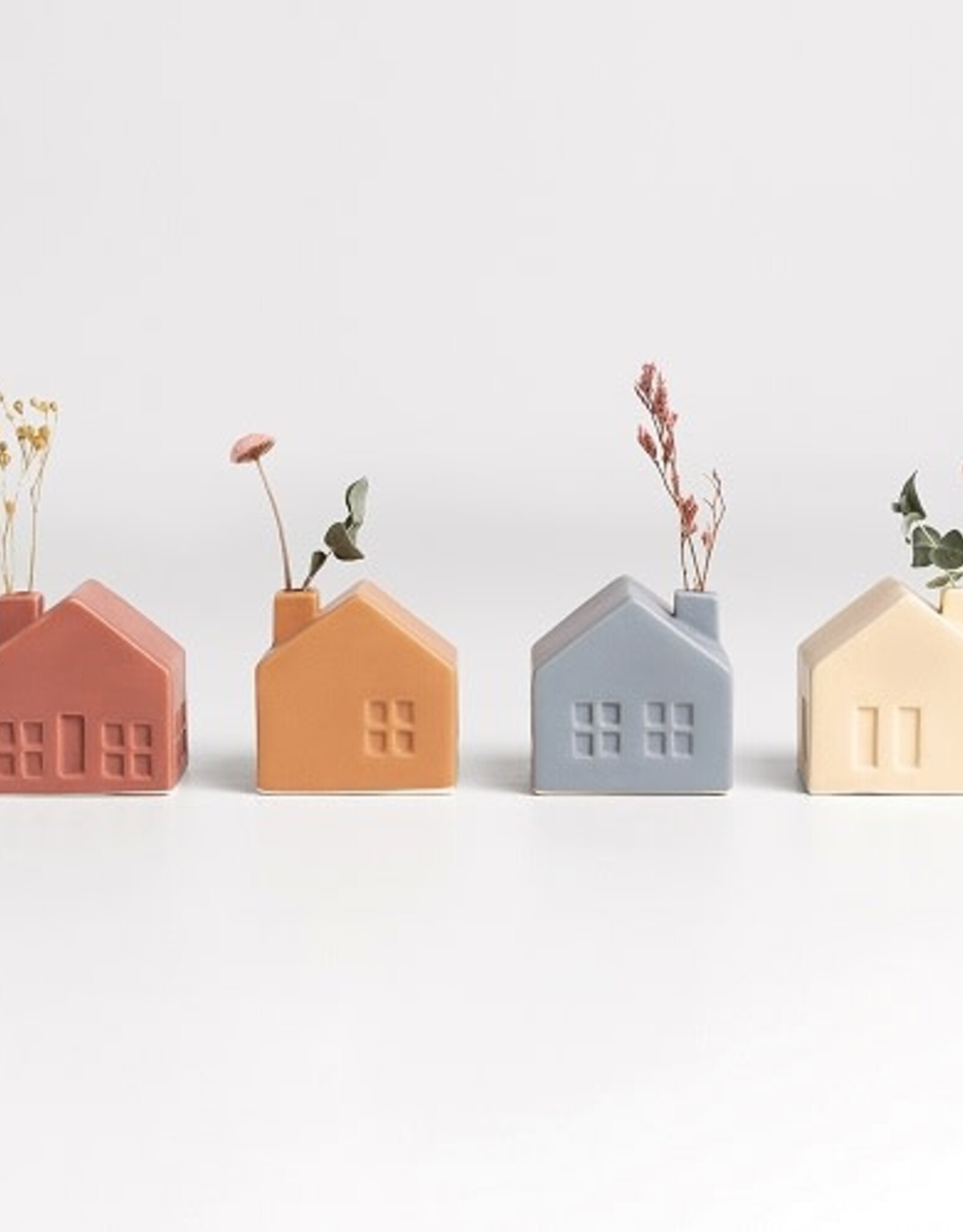 Räder mini huisjes - Gekleurd