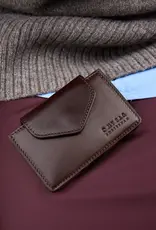 O My Bag Harmonica - wallet chocolate classic leather