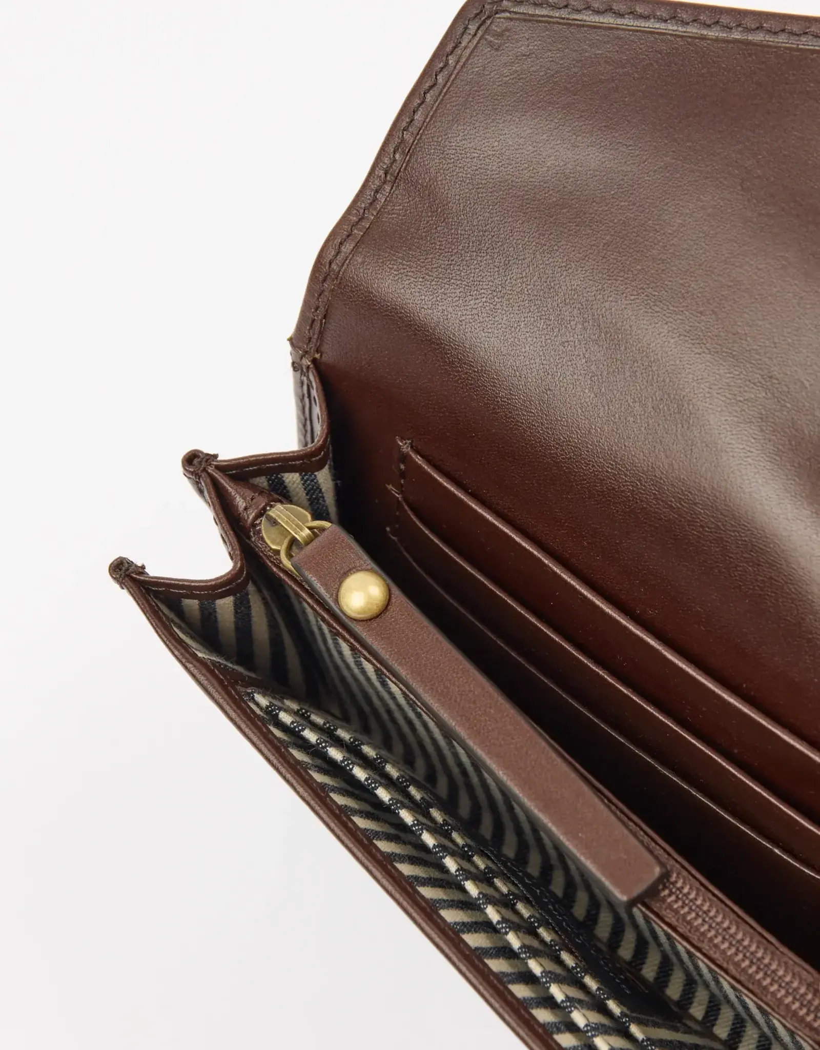O My Bag Jo's purse - chocolate classic leather