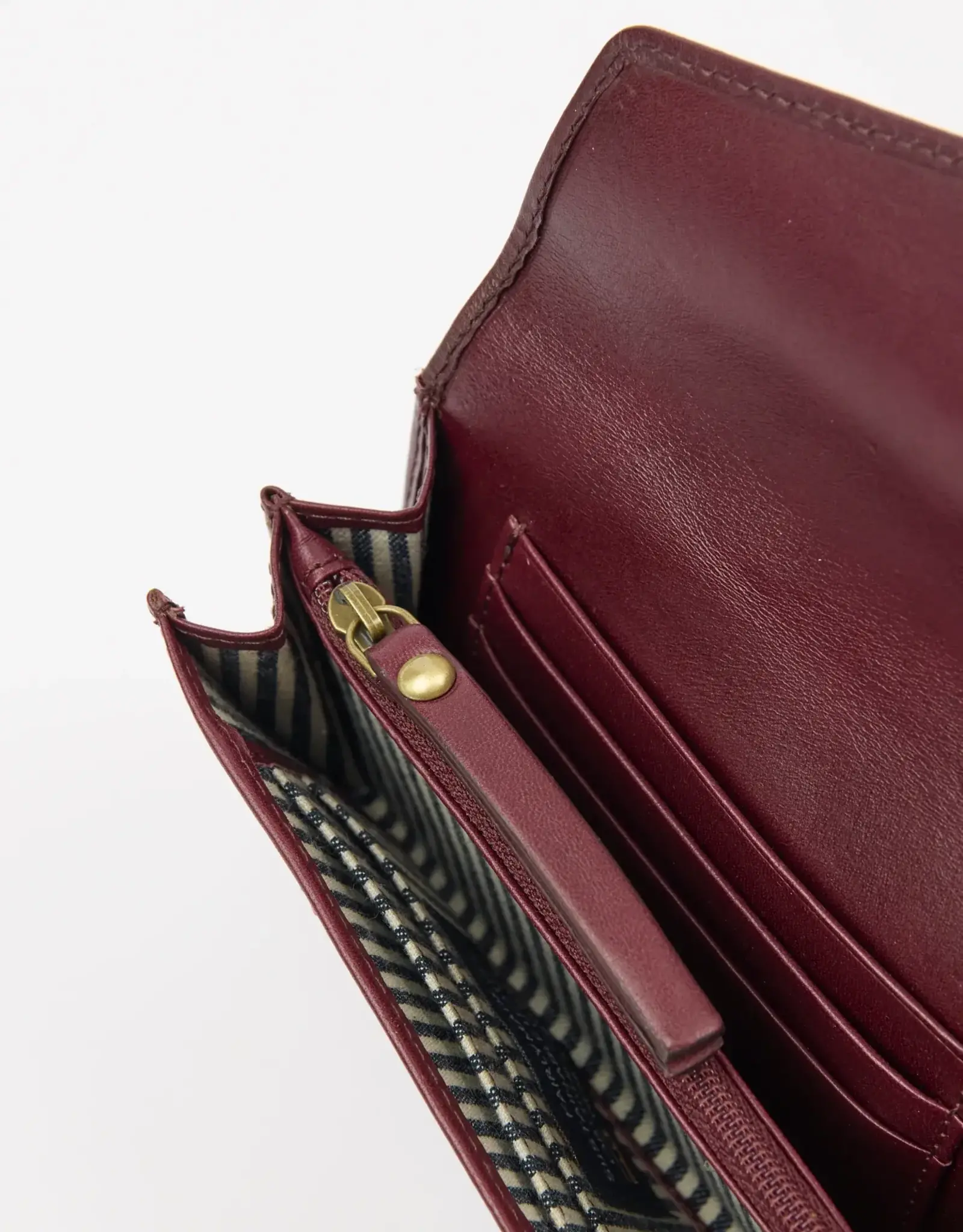 O My Bag Jo's purse - Dark Cherry classic leather