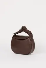 O My Bag Coco croissant bag - Chocolate soft grain