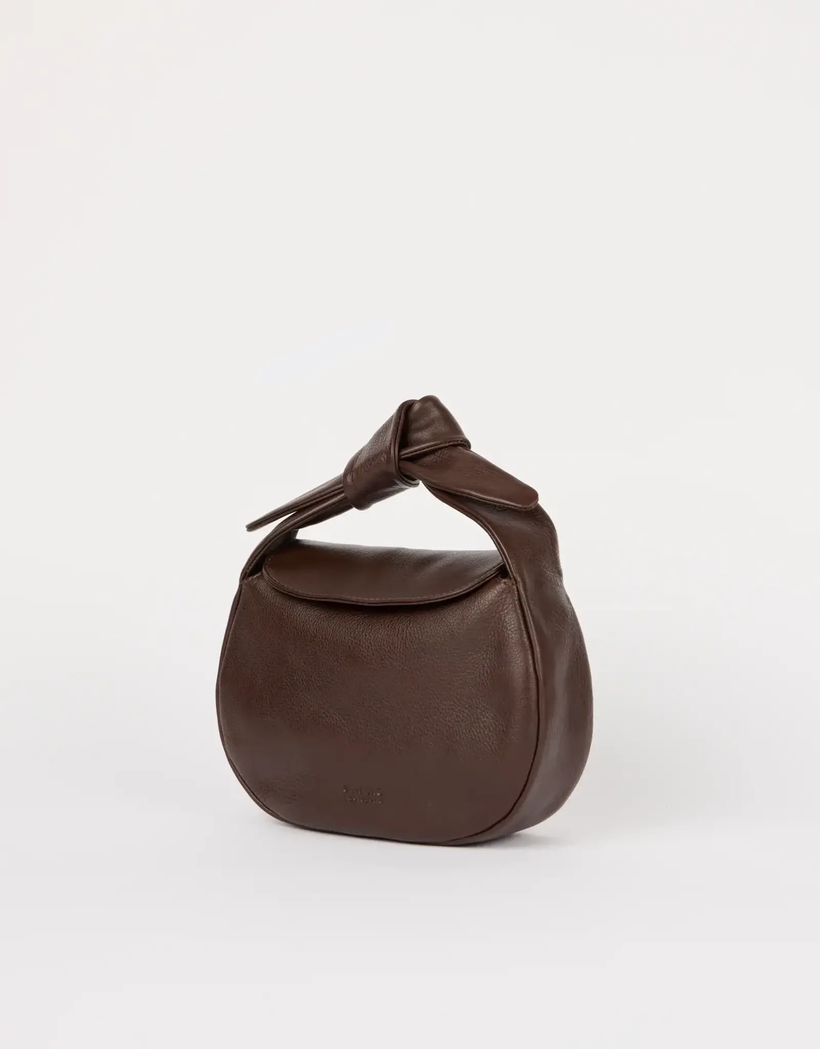 O My Bag Coco croissant bag - Chocolate soft grain