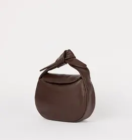 O My Bag Coco croissant bag - Chocolate soft grain