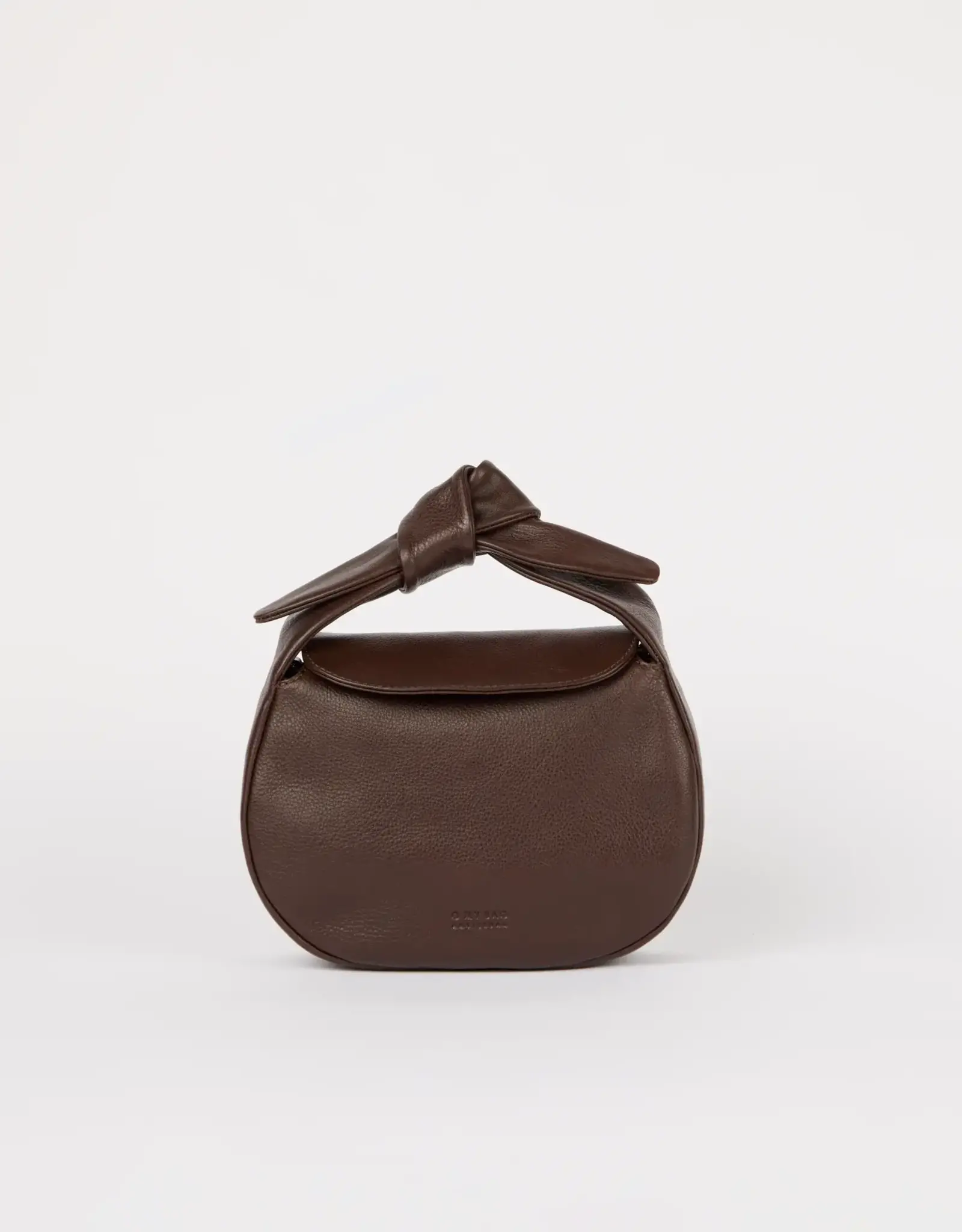 O My Bag Coco croissant bag - Chocolate soft grain