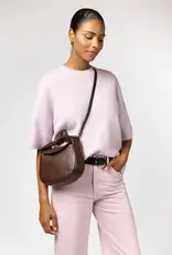 O My Bag Coco croissant bag - Chocolate soft grain