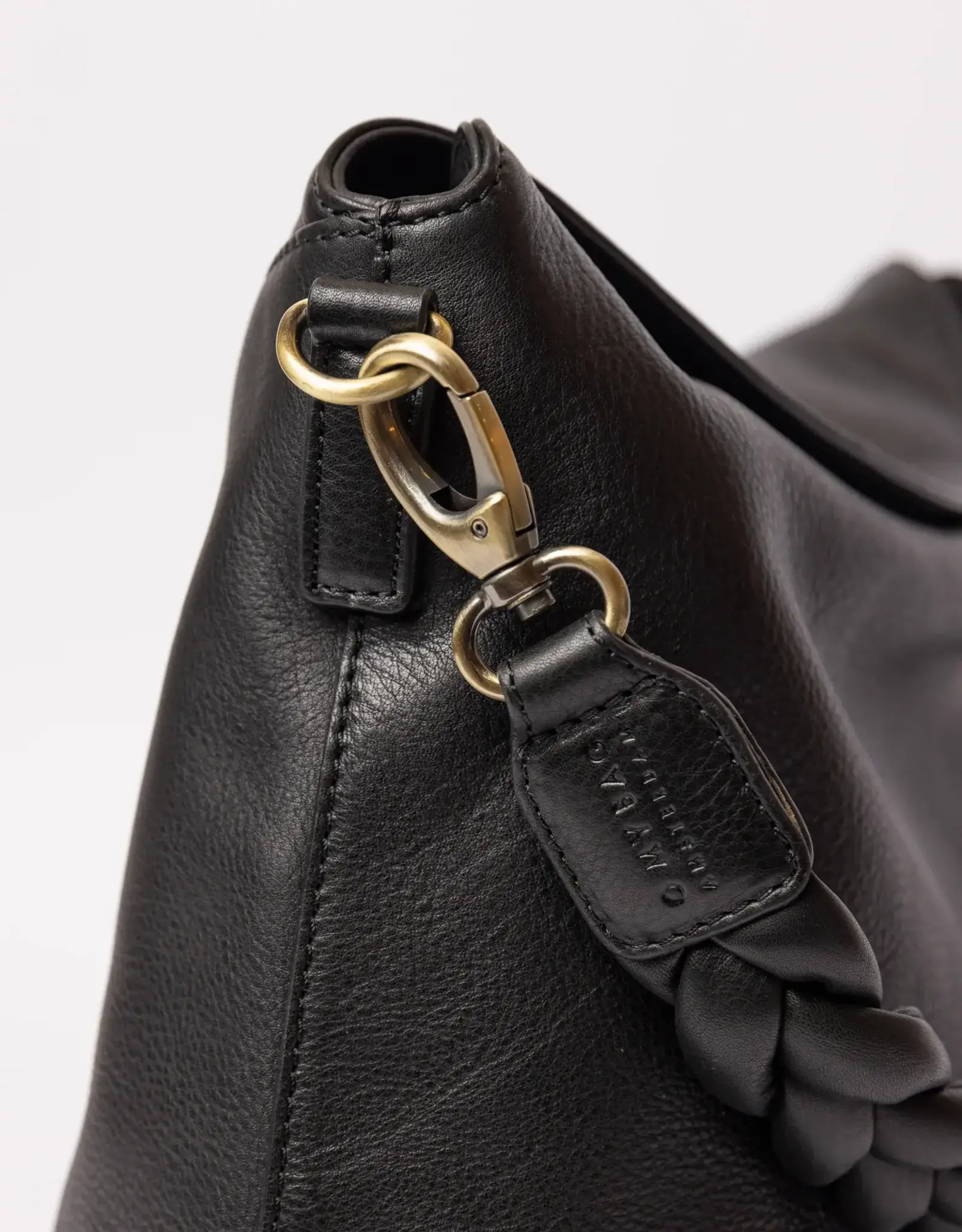 O My Bag Sienna bag - Black soft grain leather
