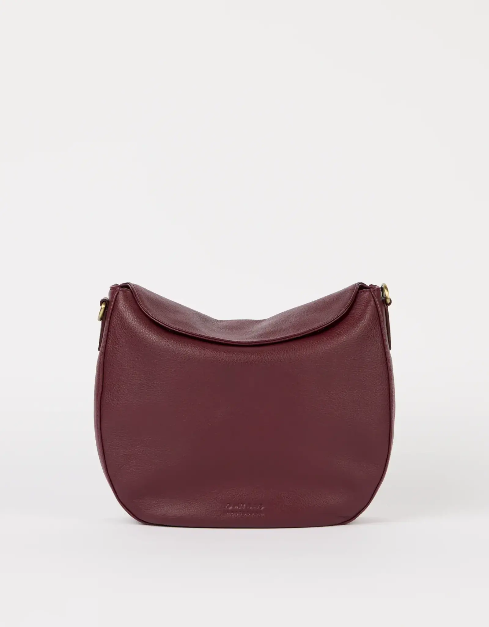 O My Bag Lana bag - dark cherry soft grain dark