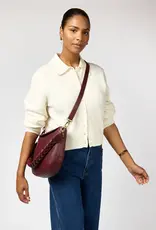 O My Bag Lana bag - dark cherry soft grain dark