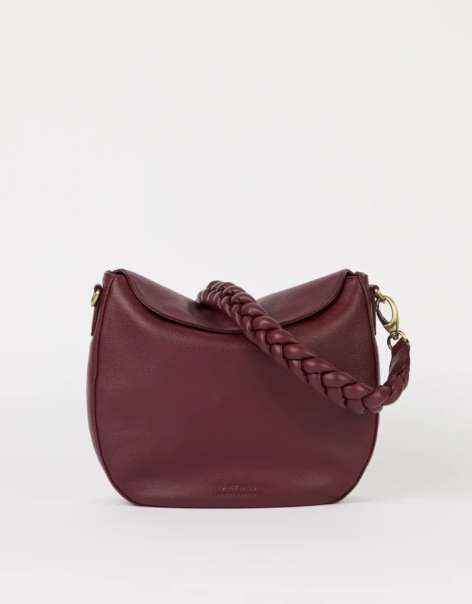 O My Bag Lana bag - dark cherry soft grain dark