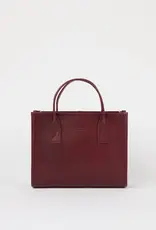 O My Bag Jackie -  Midi  Webbing Strap - Dark-cherry