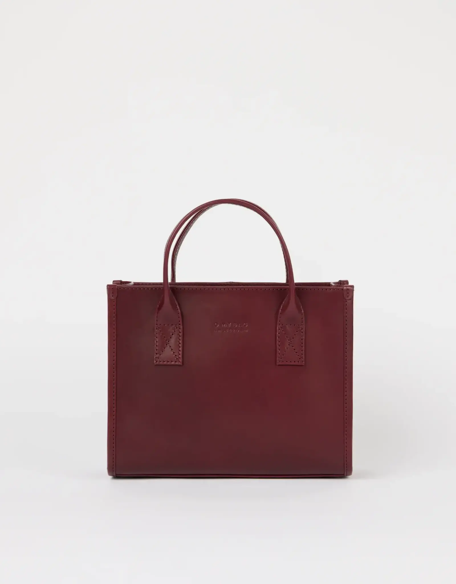 O My Bag Jackie -  Midi  Webbing Strap - Dark-cherry
