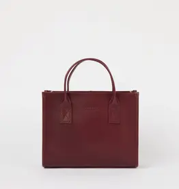 O My Bag Jackie -  Midi  Webbing Strap - Dark-cherry