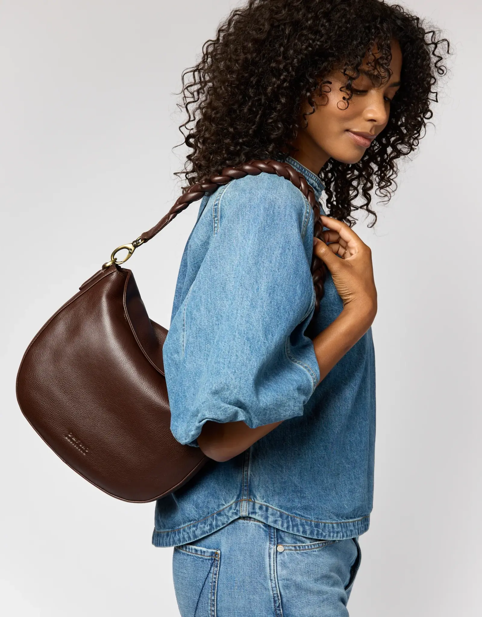 O My Bag Lana - Chocolate Soft Grain Chocolate
