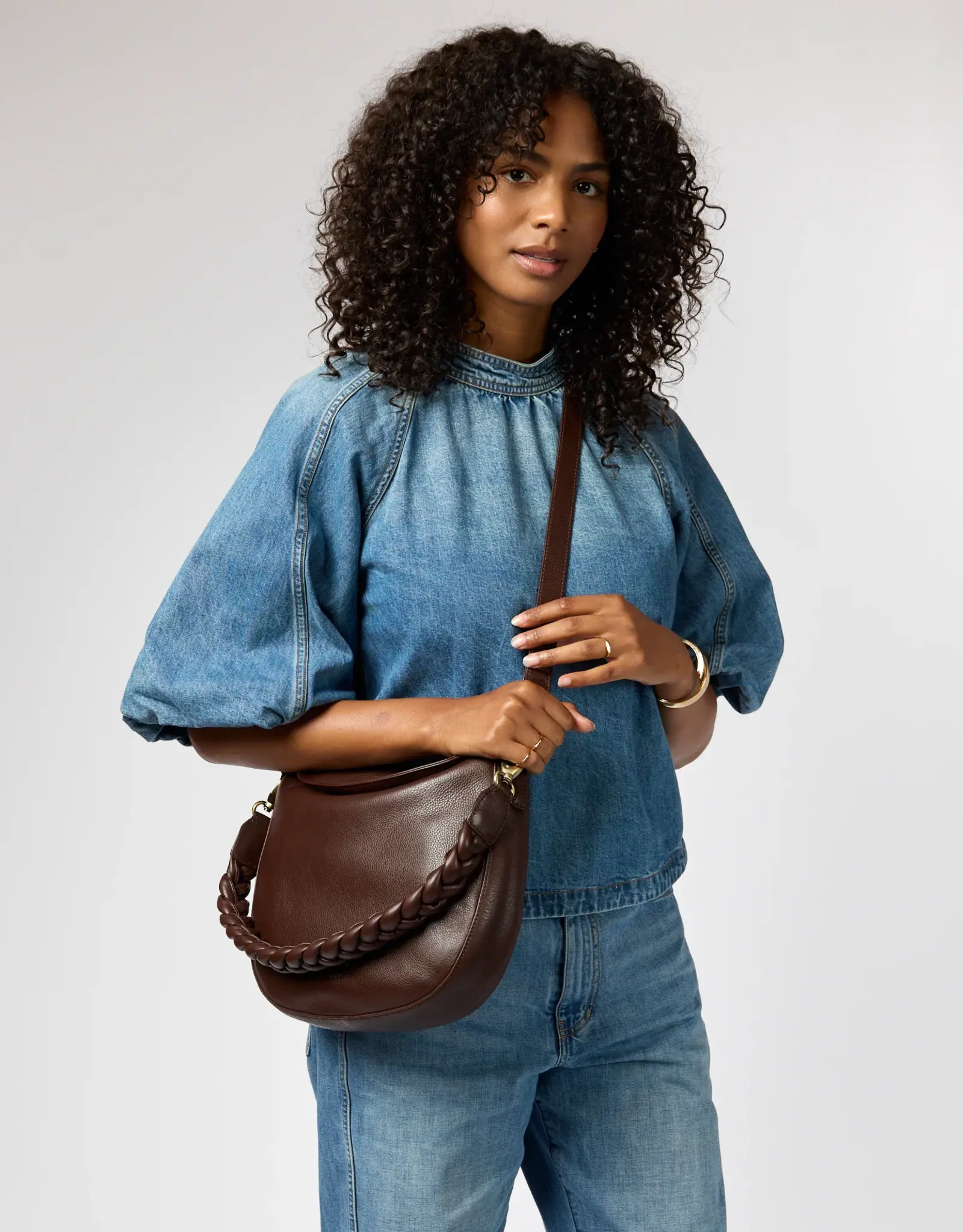O My Bag Lana - Chocolate Soft Grain Chocolate