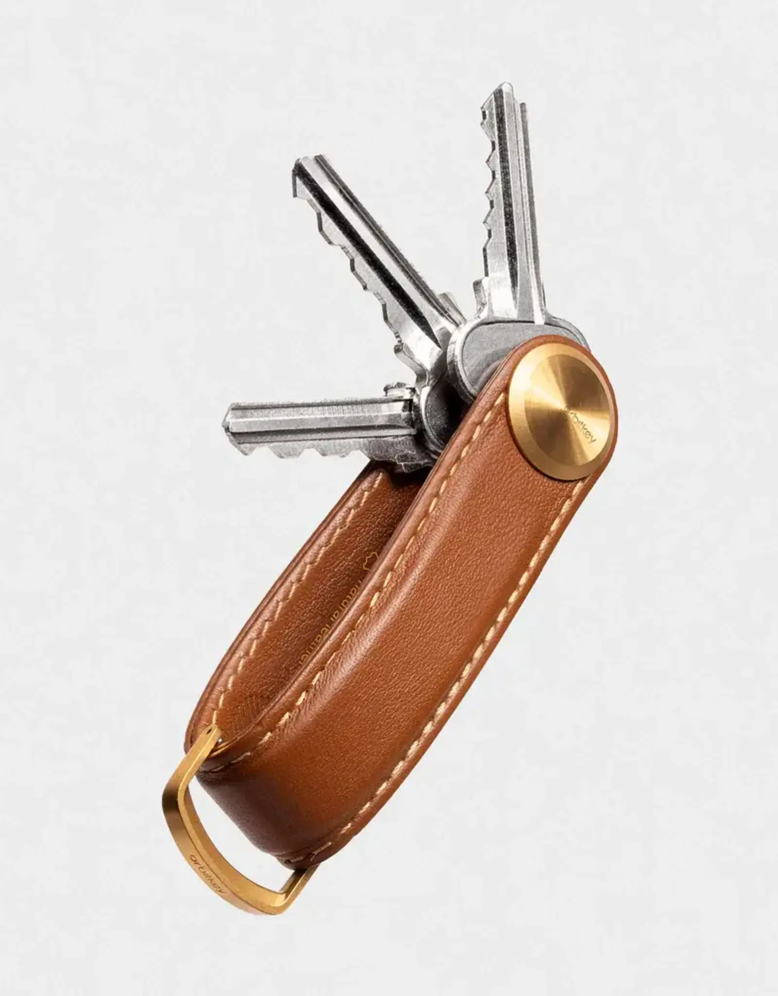 Orbitkey Key organiser pro leather Cedar