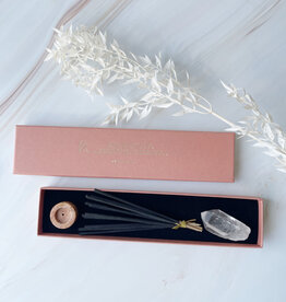 Rockstyle Giftbox - Wierook & gemetone roos