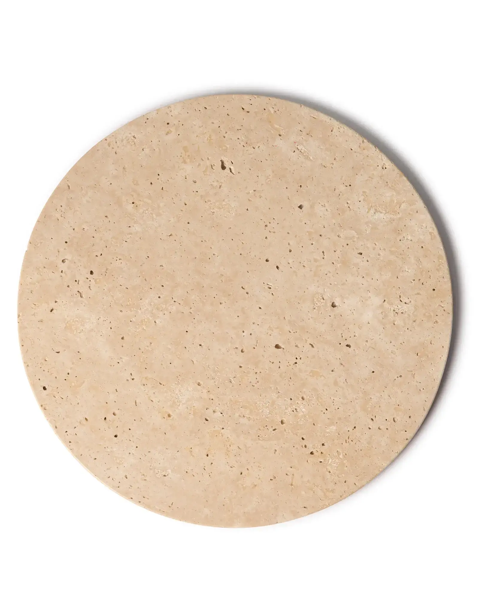Mooisa Dienblad - Tavertine rond 45cm