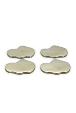 S&P Glasonderzetters - organisch goud-set van 4
