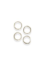 S&P Servettenring - goud set van 4