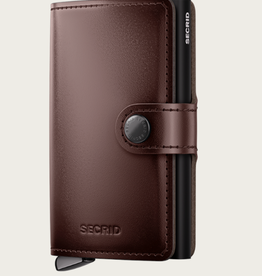 Secrid Premium - Miniwallet dusk dark brown
