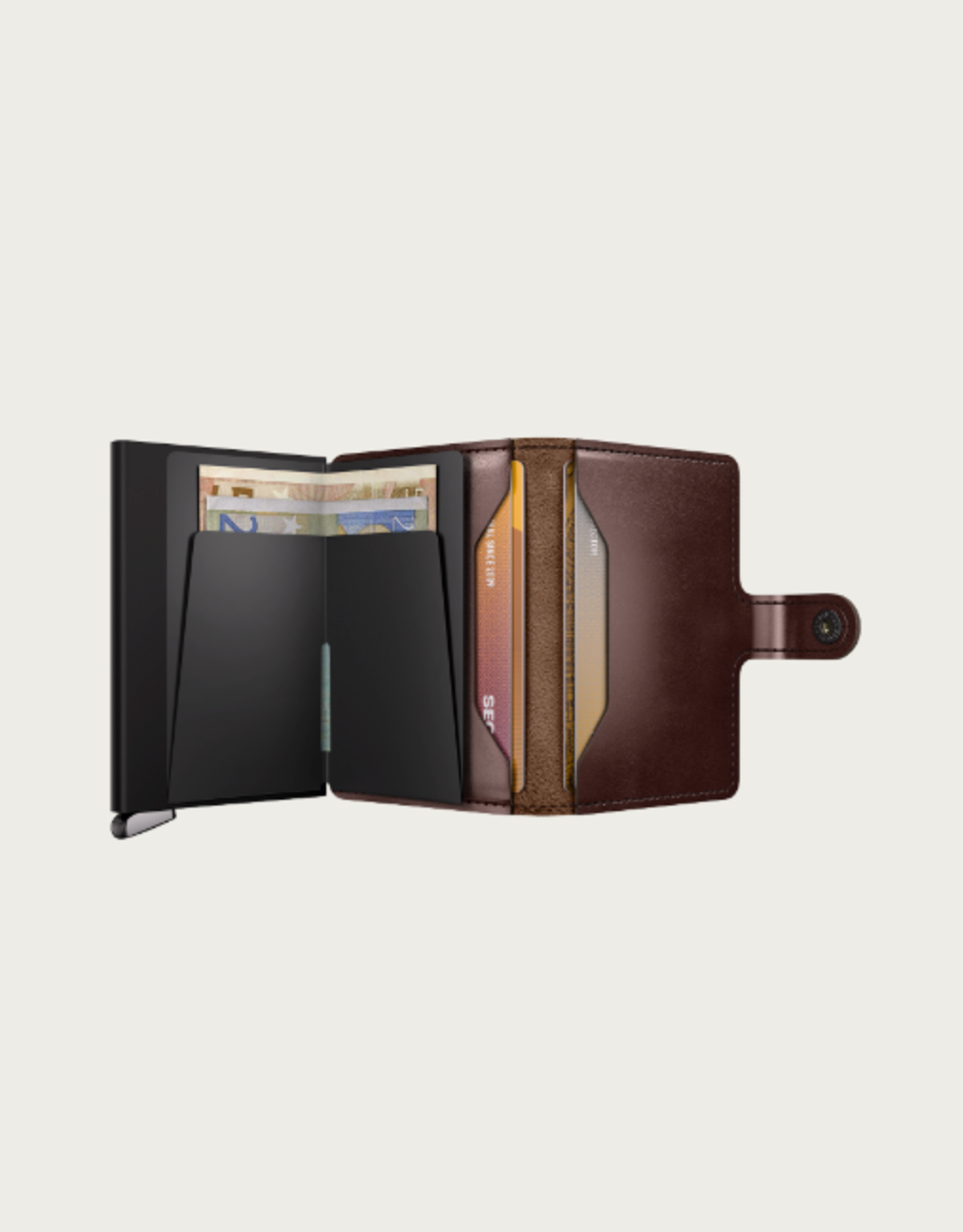 Secrid Premium - Miniwallet dusk dark brown