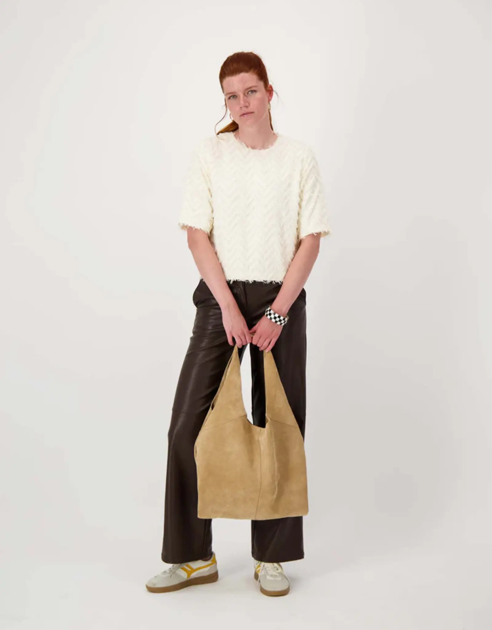 Zusss Schoudertas - Beige