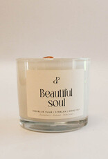 Pottie Pot Geurkaars met edelstenen - Beautiful soul
