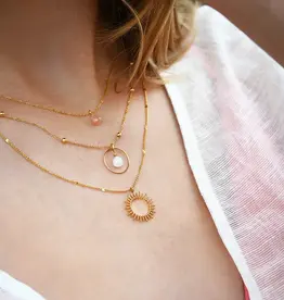 vinoos Ketting Zon Lichtroze – Congratulations