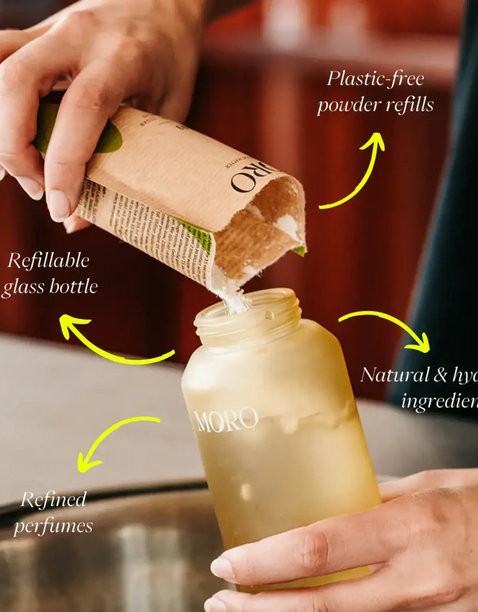 Moro Hand Wash - Starterkit  - Rosemary/brown