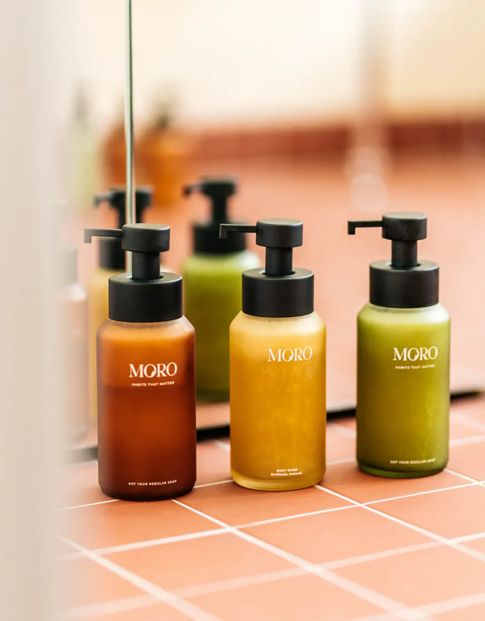 Moro Hand Wash - Starterkit  - Rosemary/brown