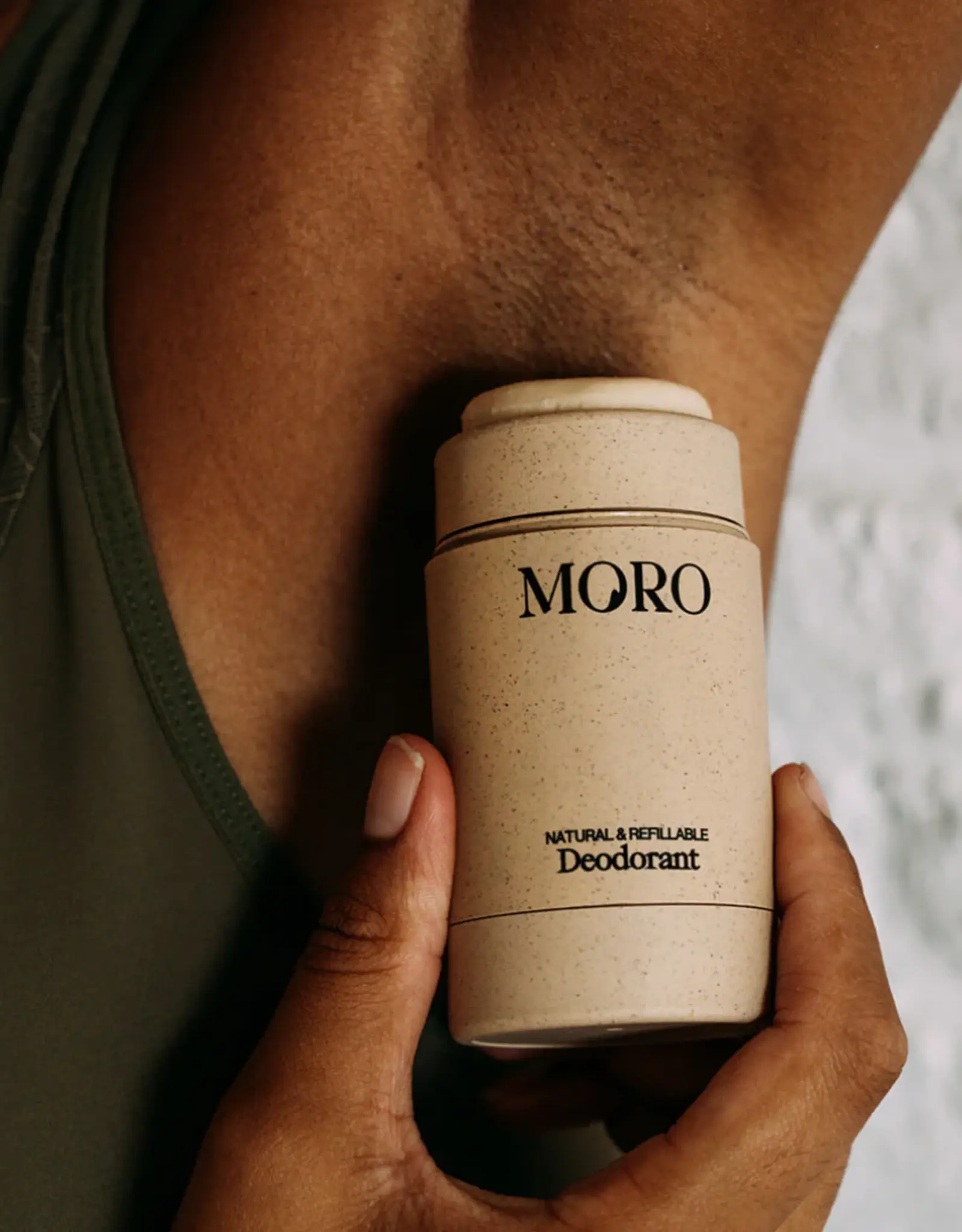 Moro Deodorant - Starterkit - Santal/beige