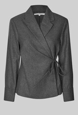 Second female Blazer - milea donkergrijs