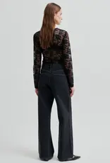 Second female Blouse - Social tee zwart