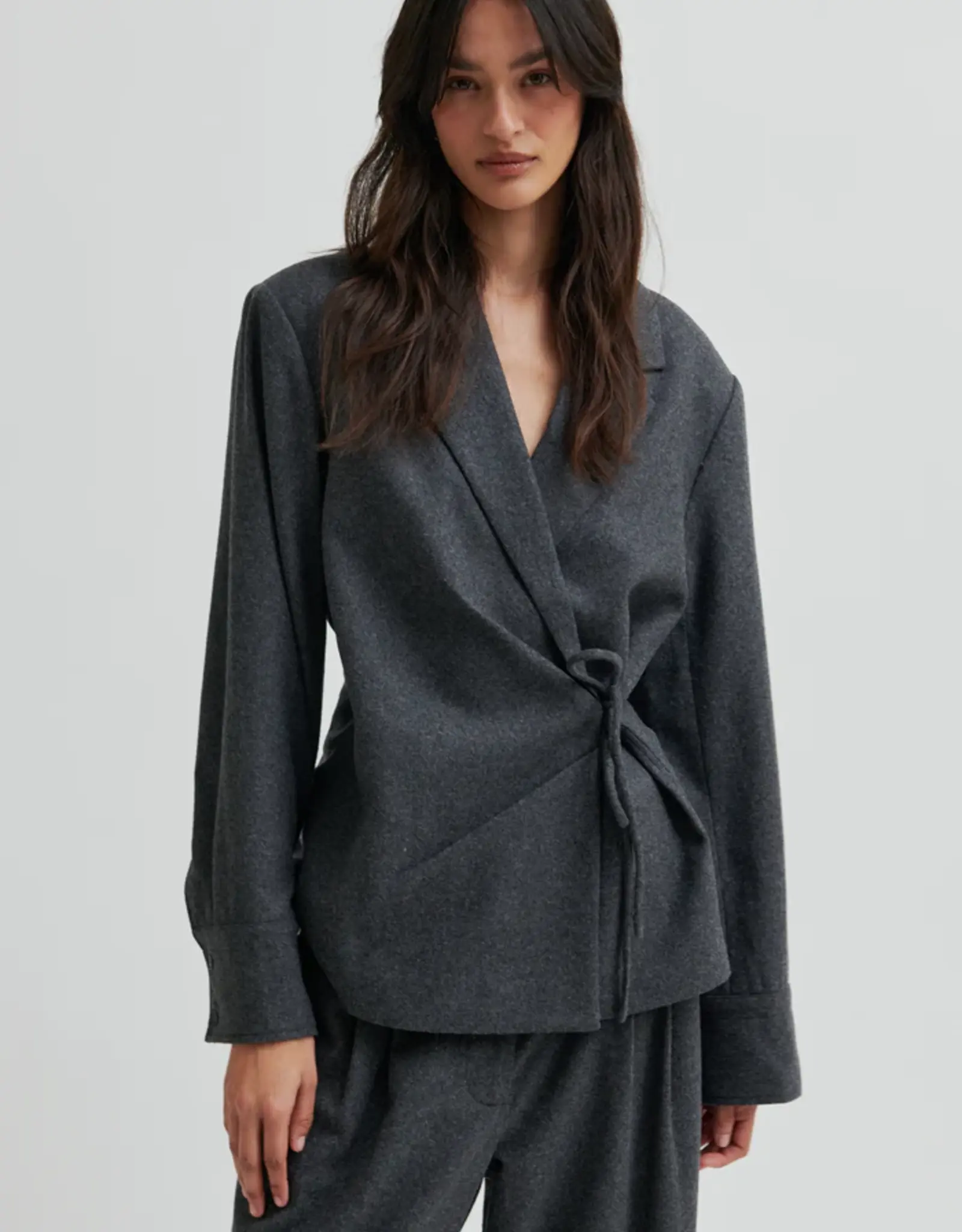 Second female Blazer - milea donkergrijs