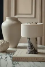 blossholm Aurie lamp - Marmer bruin