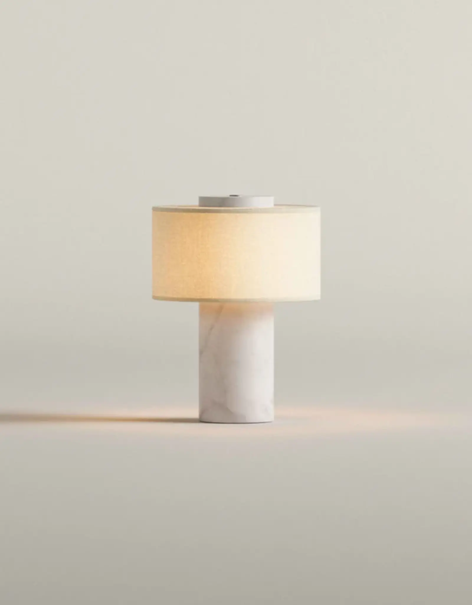 blossholm Aurie lamp - Marmer wit