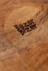 Bazar Bizar Teak root round plate XL Bazar Bizar Teak root round plate XL